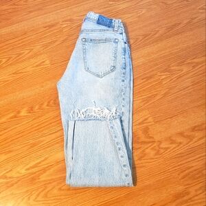 Abercrombie & Fitch 90's straight ultra high rise curve love jeans